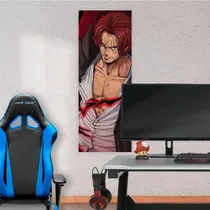 Comprar Cuadro Grande 30x80 Cm One Piece Shanks Rayo Animeras