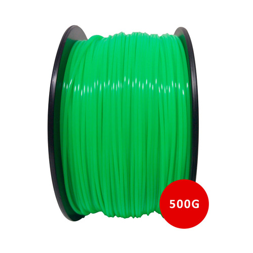 Imagen 2 de 2 de Filamento 3D PLA 3n3 de 1.75mm y 500g verde flúo