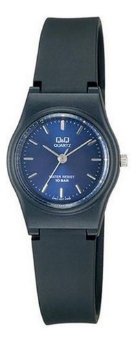 Reloj Q&q Qyq Vp47j007y Deportivo Goma Dama + Estuche 