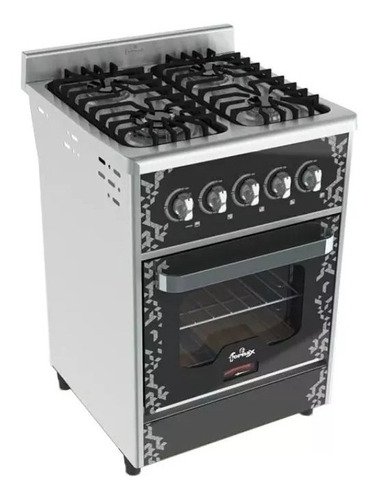 Cocina Industrial Morelli Saho Jitaku 55 Cm 4 Hornallas Puerta Acero Horno Pizzero Envios A Todo El País - Kronos