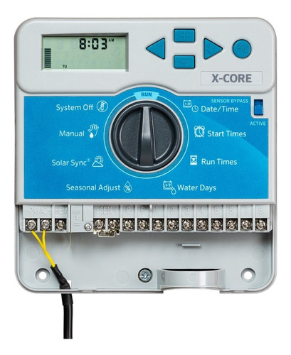 Imagen 2 de 4 de Programador Riego Jardin Hunter X Core 4 Estaciones