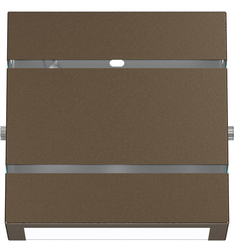 13x Arandela Externa Slim 2 Frisos 2 Focos G9 Parede Mf103