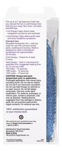 Up&up, Máscara De Ojos Con Perlas De Gel Frío Y Calor