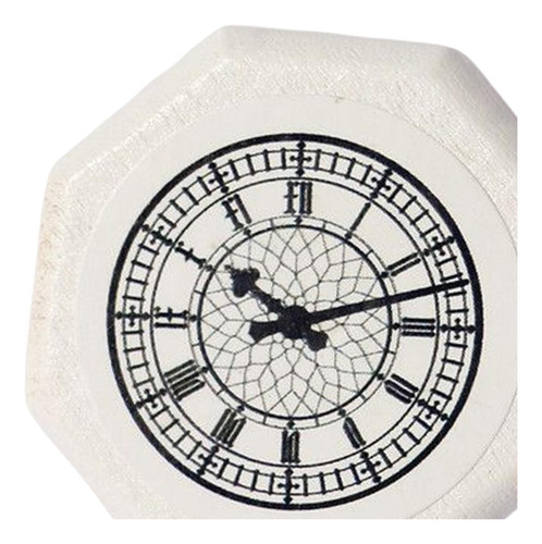 2 Casa De Muñecas Miniatura Reloj De Pared 1:12 Ratio Para