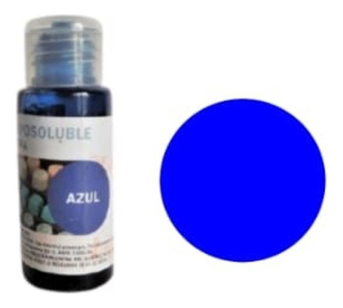 Colorante Liposoluble Para Chocolate Azul X1