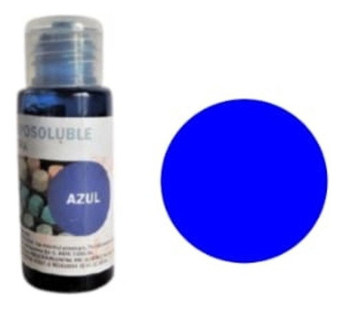 Colorante Liposoluble Para Chocolate Azul X1