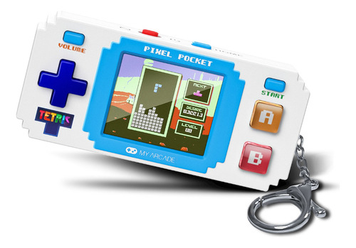 Maquinita Arcade Portátil Tetris Pixel Player Mini