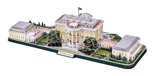 Imagen 2 de 4 de Puzzle 3d | Edición De Lujo | Casa Blanca | White House