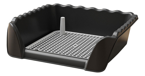 Baño Para Perros Con De Entrenamiento Innovador Negro