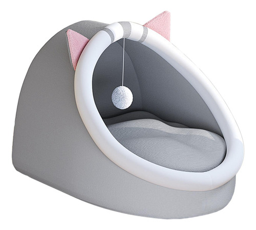 Cama Para Gato, Base Antideslizante, Portátil, Gris M