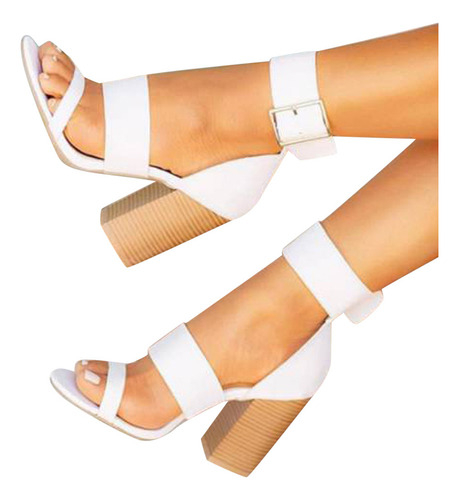 Zapatos De Boda Con Punta Abierta De Verano Con Tacón Alto P