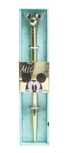 Boligrafo Mooving Maw Mickey Minnie Lapicera De Giro X1