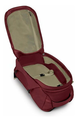 Mochila Osprey Fairview 40l Mujer Senderismo Montañismo Color Zircon Red Diseño De La Tela Liso
