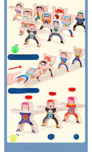 Juego Didáctico Infantil De Madera Figuras Apilables