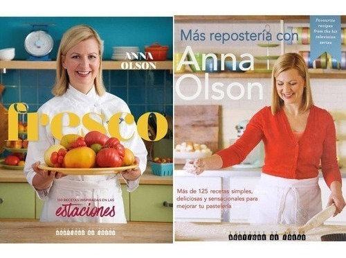 Pack Anna Olson - Mas Reposteria + Fresco