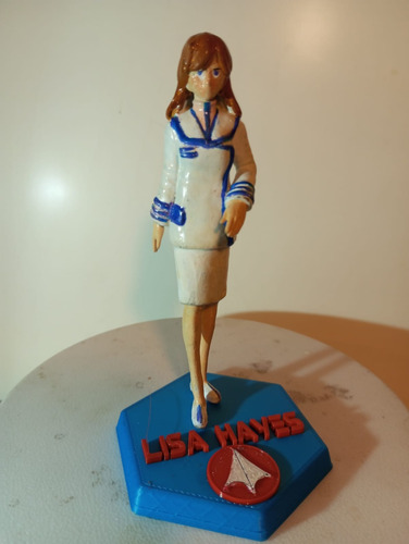 Lisa Hayes - Robotech Figura Coleccionable Resina Uv
