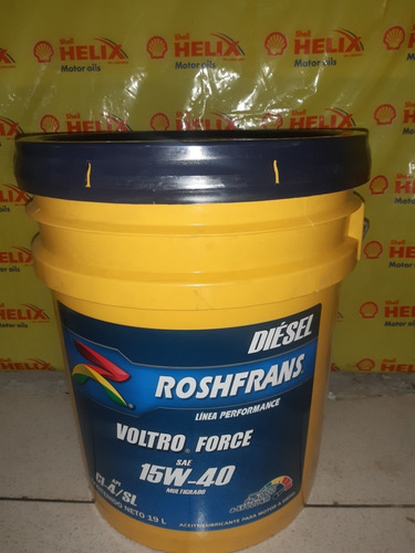 Voltro Force Diesel Paila Ci-4/ 15w40 Paila Roshfran 