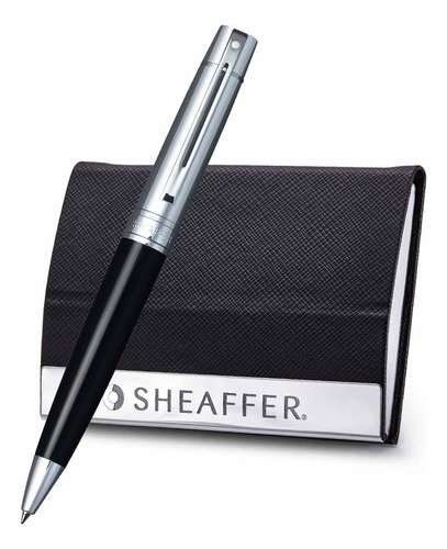Conjunto Sheaffer (esferográfica + Porta Cartão) Gift 300