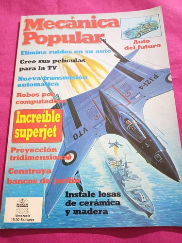 Revista: Mecanica Popular  Septiembre 1984  Vol 37 N* 9