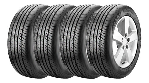 Kit 4 Neumáticos Continental Powercontact 2  Ford 205 55 R16