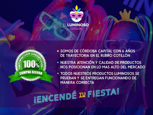 Promo Cotillon Luminoso 20 Vinchas Dos Corazones Led!