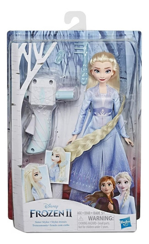 Muñeca Frozen Ii Trenzamanía Disney