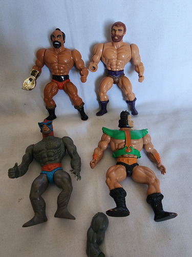 Lote De 4 Figuras Motu Masters Off The Universe Coleccion (Usado)