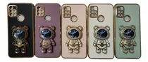 Comprar Funda Con Pop Astronauta Para Motorola G10 G20 G30 Brillos