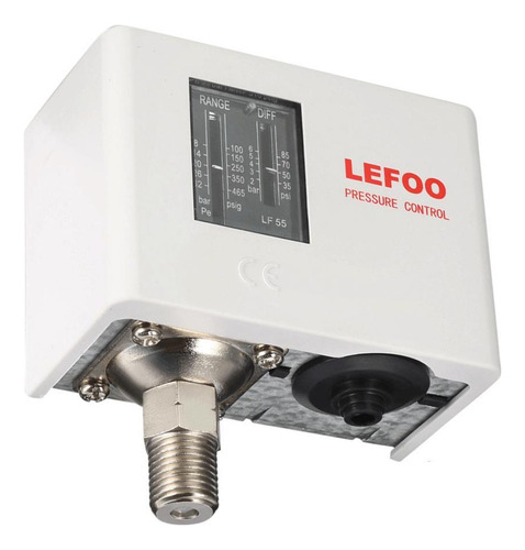 Pressostato Lefoo Lf5532-03w - Incêndio - 8 A 32 Bar