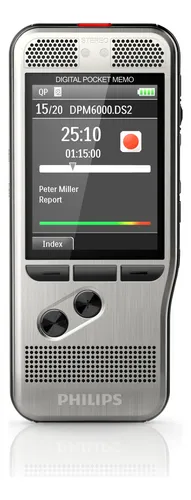Grabadora De Voz Philips Dpm6000 Digital Pocket Memo