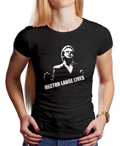 Polo Dama Hector Lavoe Lives (d1664 Boleto.store)