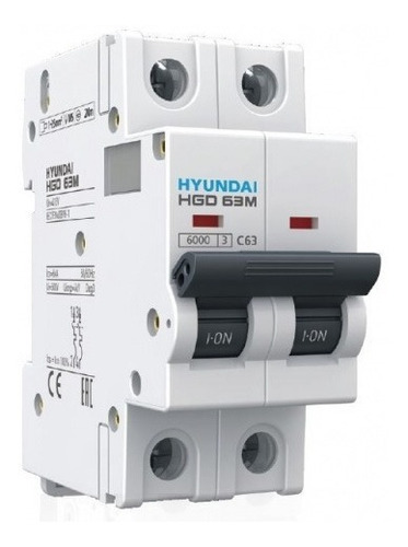   Interruptor. Auto. 2x40a 6ka  Hyundai Electric Omnipolar C