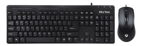 Combo Teclado Y Mouse Usb En Español Meetion Oy