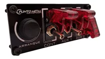 Comprar Panel De Mando 1 Pulsador 3 Interruptores Black