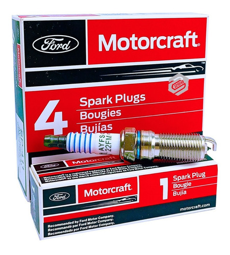 Bujia Motorcraft Punta Platino Mazda 6/3 Rosca Larga Sp411