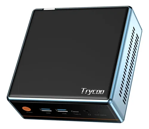 Mini Pc Trycoo Wo4 Amd Ryzen 5 5500u 16gb Ram 512gb Ssd 4k