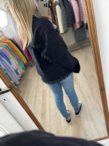 Imagen 8 de 10 de Campera Oversize Camisaco Gabardina Mujer The Big Shop