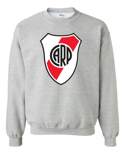 Buzo River Plate Cuello Redondo Friza Todos Los Modelos