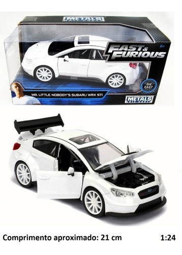 Miniatura Subaru Wrx Sti Velozes Furiosos 1:24 Jada - Ferro