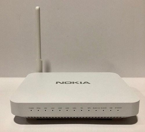 Imagem 2 de 3 de 10 Nokia Gpon G-140w-me 4ge+1p+2usb/2.4g /5g-3dbi Upc-pppoe