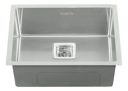 Cuba Cromada 54x44 cm Aço Inox 304 Cozinha Área Gourmet com Válvula Inovartte ICB04