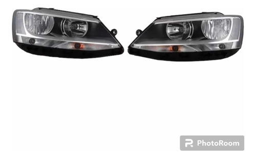 Jgo Faros  Jetta 11-14 Bicentenario Humo Hella