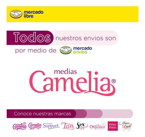 3 Pack Tobimedia Strech Orquidea Camelia