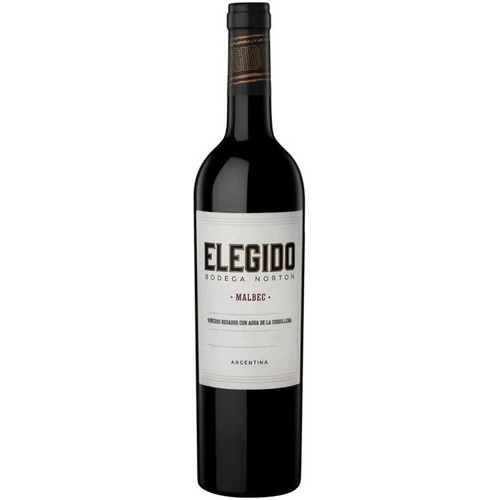 Vino Tinto Norton Elegido Malbec 750ml Tinto Pack X2