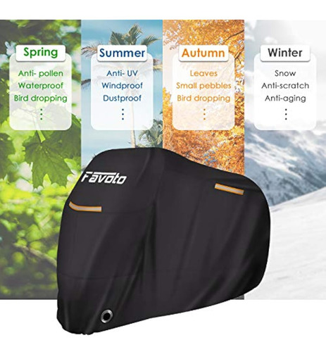 Funda Universal Impermeable Protectora Para Motocicleta