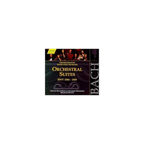 Bach / Rilling Orchestral Suites Bwv 1066-1069 132 Cd X 2