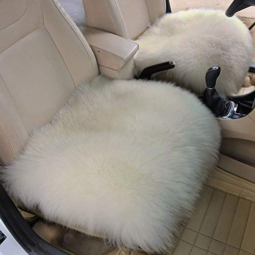 Wingoffly 2 Pack 17.7x17.7 Luxurious Faux Sheepskin Long Woo