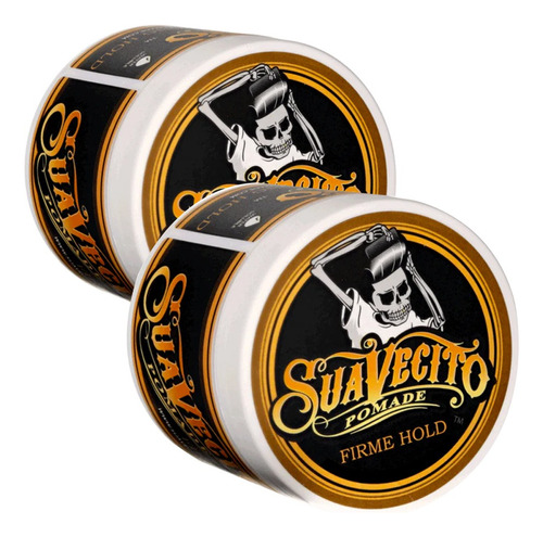 Suavecito Pomade Firme Pack 2 Unidades. Pomada Made In Usa