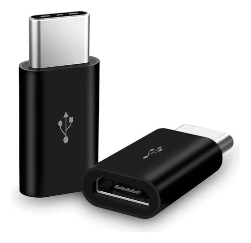 Adaptador Micro Usb Hembra A Usb C 3.1 Carga Rápida Fast