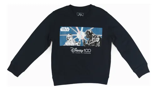 Poleron Hombre Disney 100 War Azul Disney